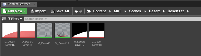 Creating the materials