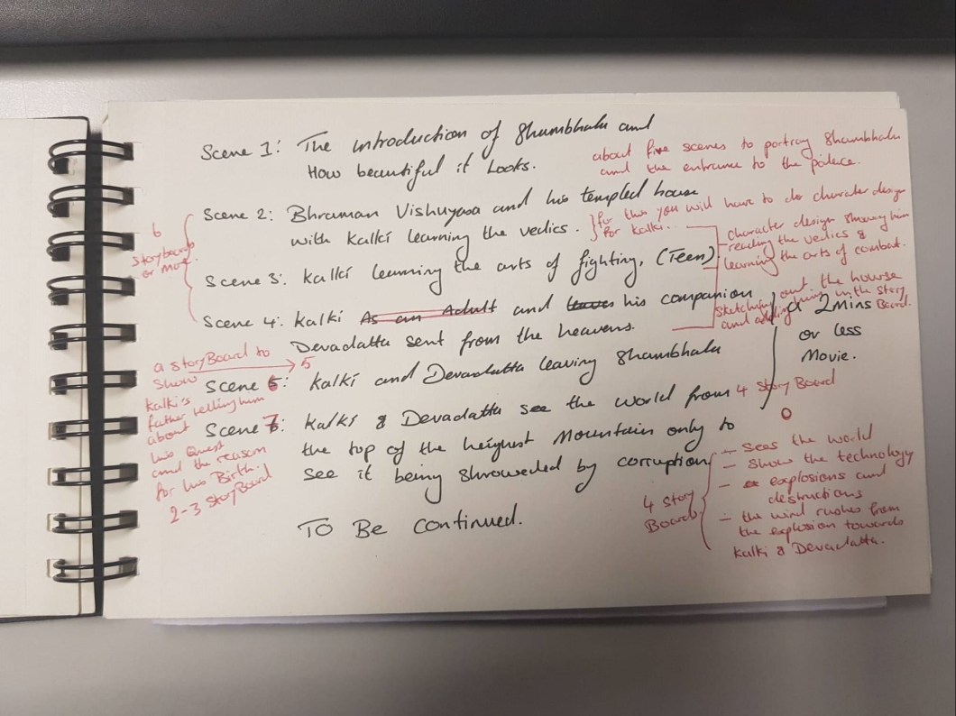 storyborad - notes